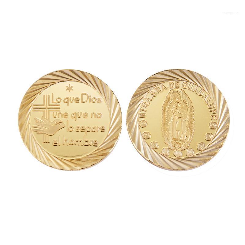 13 pcs Gold Our Lady of Guadalupe Wedding Arras Coins with Gift Box Golden Arras de Boda Wedding Ceremony Unity Coins Set Harras1, As pic
13 pcs Gold Our Lady of Guadalupe Wedding Arras Coins with Gift Box Golden Arras de Boda Wedding Ceremony Unity Coins Set Harras1, As pic