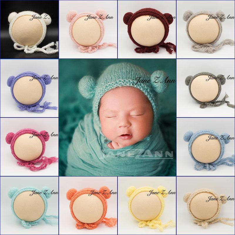 Jane Z Ann Crochet Newborn Photoshoot Hat Ball Bear Ear Bonnet Soft Baby Hat Infant Photo Props Newborn Shooting Accessories, Blue
Jane Z Ann Crochet Newborn Photoshoot Hat Ball Bear Ear Bonnet Soft Baby Hat Infant Photo Props Newborn Shooting Accessories, Blue