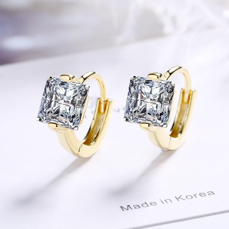 Stud 925 Sterling Silver Earring Luxury Crystal Gold Earrings For Women Fashion Jewelry 2021
Stud 925 Sterling Silver Earring Luxury Crystal Gold Earrings For Women Fashion Jewelry 2021