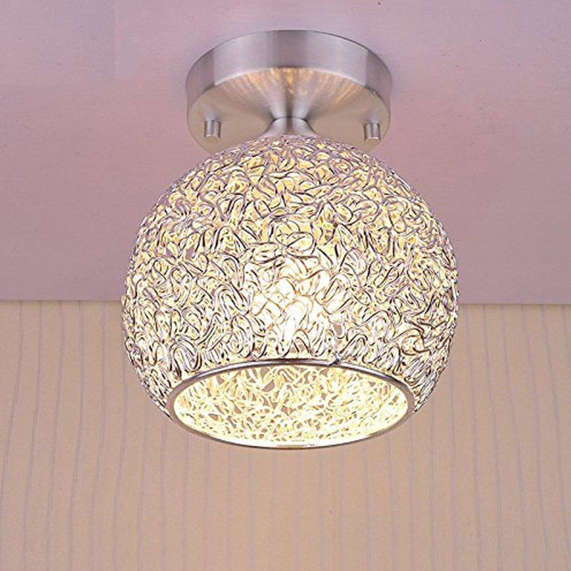 Modern Chandeliers Creative Aluminum Ceiling Light Crystal Chandeliers for Living Room Bedroom Hallway and Closet Lamp