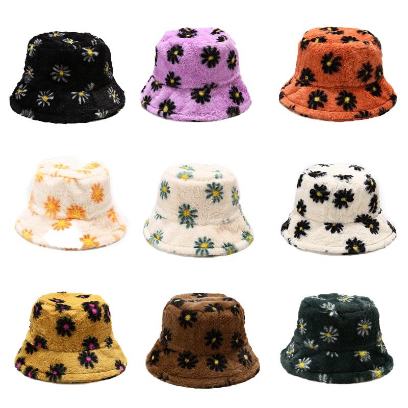 Korean Version Warm Winter New Daisy Fisherman Hat Women Tide Soft Plush Fur Versatile Outdoor Sunshade Hat Basin 9 Color, Black
Korean Version Warm Winter New Daisy Fisherman Hat Women Tide Soft Plush Fur Versatile Outdoor Sunshade Hat Basin 9 Color, Black