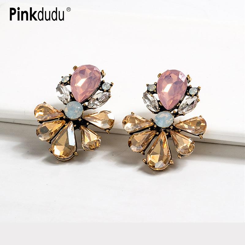 Pinkdudu Fashion Vintage Large Clear Crystal Earring Shiny Champagne Rhinestone Chandelier Drop Earrings Jewelry for Women PD126
Pinkdudu Fashion Vintage Large Clear Crystal Earring Shiny Champagne Rhinestone Chandelier Drop Earrings Jewelry for Women PD126