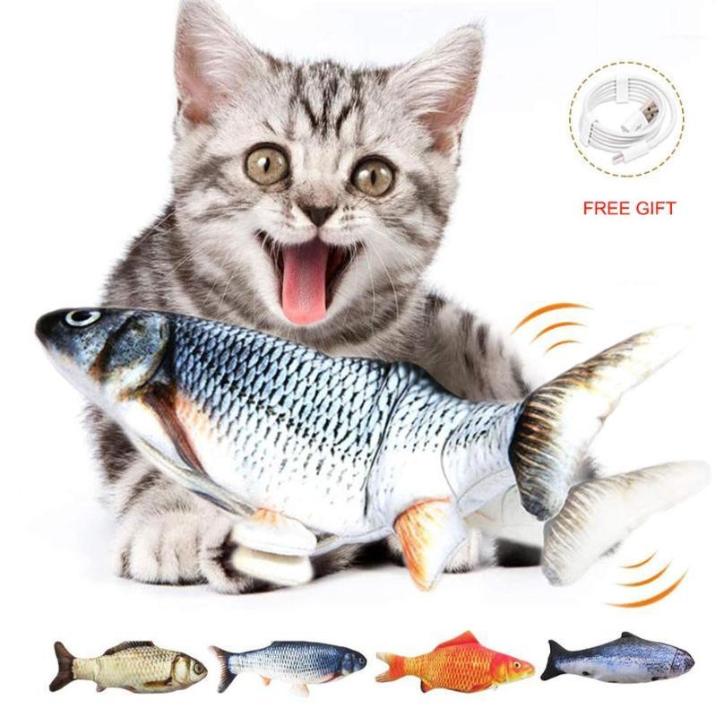 Electric Cat Toy Fish USB Charger Interactive Realistic Pet Cats Chew Bite Toys floppy Fish Cat toy Pet Supplies for Cats1
Electric Cat Toy Fish USB Charger Interactive Realistic Pet Cats Chew Bite Toys floppy Fish Cat toy Pet Supplies for Cats1