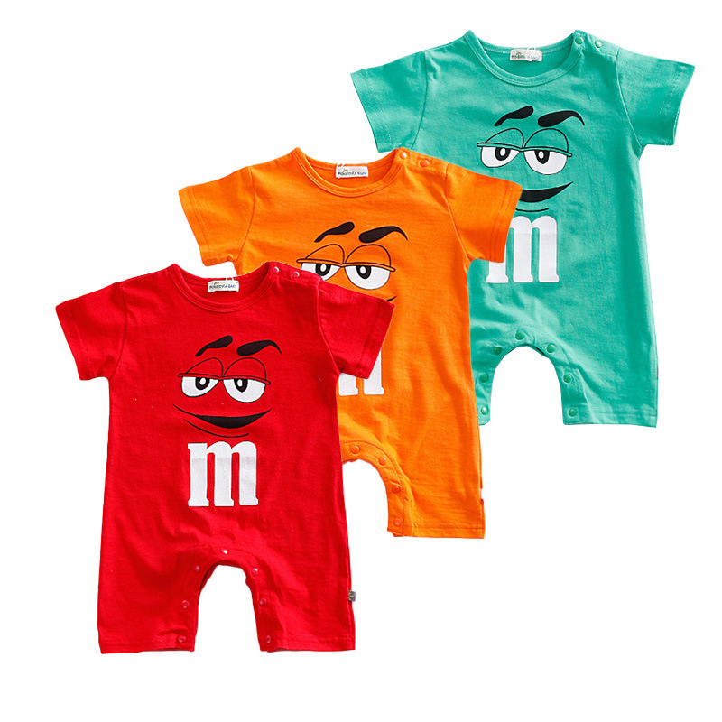 Infant Baby Summer Romper Outfits Baby Boy M&M Funny Face Onesie Cute Girl Summer Clothes Short Sleeve JumpsuitToddler Playsuit 201028, Green
Infant Baby Summer Romper Outfits Baby Boy M&M Funny Face Onesie Cute Girl Summer Clothes Short Sleeve JumpsuitToddler Playsuit 201028, Green