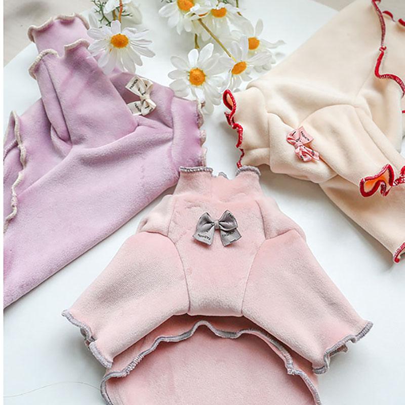 Purple Dog Clothes Plus Velvet Autumn and Winter Bottoming Shirt Puppy Thick Velvet Clothe Pet Hairless Teddy Universal Pullover, Pink
Purple Dog Clothes Plus Velvet Autumn and Winter Bottoming Shirt Puppy Thick Velvet Clothe Pet Hairless Teddy Universal Pullover, Pink