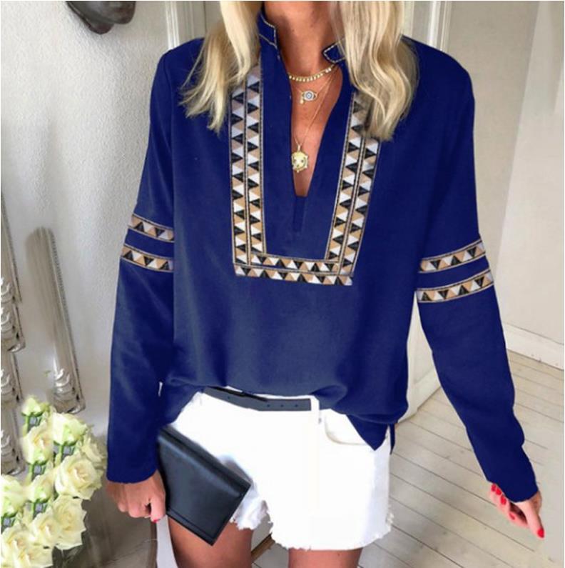 Elegant Solid Color Adjustable Sleeve Blouse Shirts Women 2020 Autumn Pullovers Tops Office Lady New V-Neck Cotton Linen Blusa, Style3
Elegant Solid Color Adjustable Sleeve Blouse Shirts Women 2020 Autumn Pullovers Tops Office Lady New V-Neck Cotton Linen Blusa, Style3