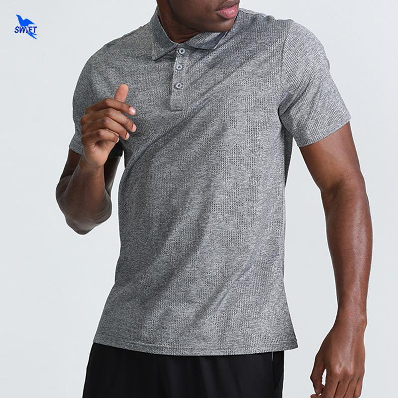 2020 Breathable Turndown Collar Sport Shirt Men Quick Dry Short Sleeve Running T-shirt Clothing Golf Gym Fitness Sportswear Tops1, Black
2020 Breathable Turndown Collar Sport Shirt Men Quick Dry Short Sleeve Running T-shirt Clothing Golf Gym Fitness Sportswear Tops1, Black