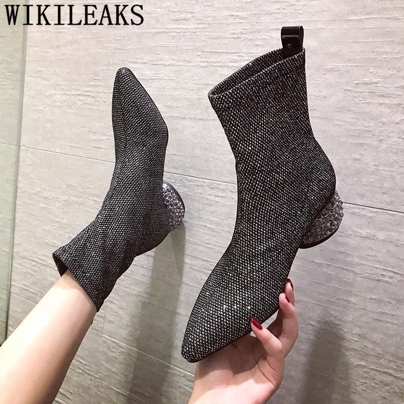 Ankle Boots For Women Rhinestone High Heel Boots Shoes Woman Autumn Fashion Female Shoes Zapatos De Mujer Sapato Feminino1, Black
Ankle Boots For Women Rhinestone High Heel Boots Shoes Woman Autumn Fashion Female Shoes Zapatos De Mujer Sapato Feminino1, Black