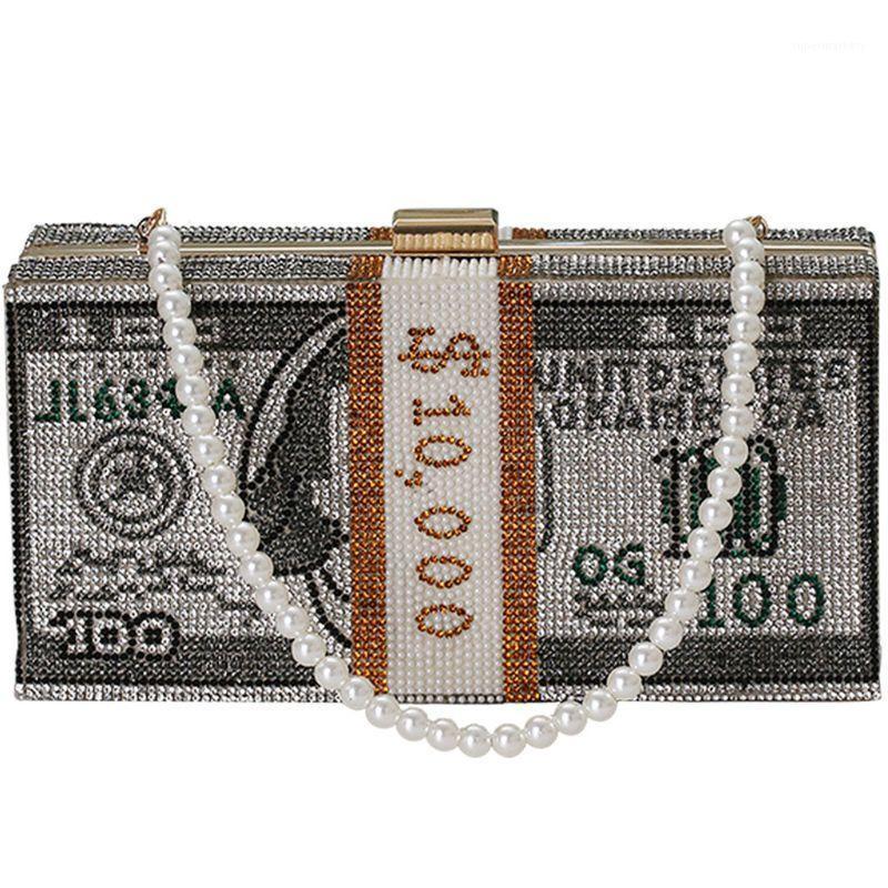 New Crystal Money USD bags Dollar Design Luxury Diamond Evening Bags Party Purse Clutch Wedding Dinner Purses Handbags1, Black
New Crystal Money USD bags Dollar Design Luxury Diamond Evening Bags Party Purse Clutch Wedding Dinner Purses Handbags1, Black