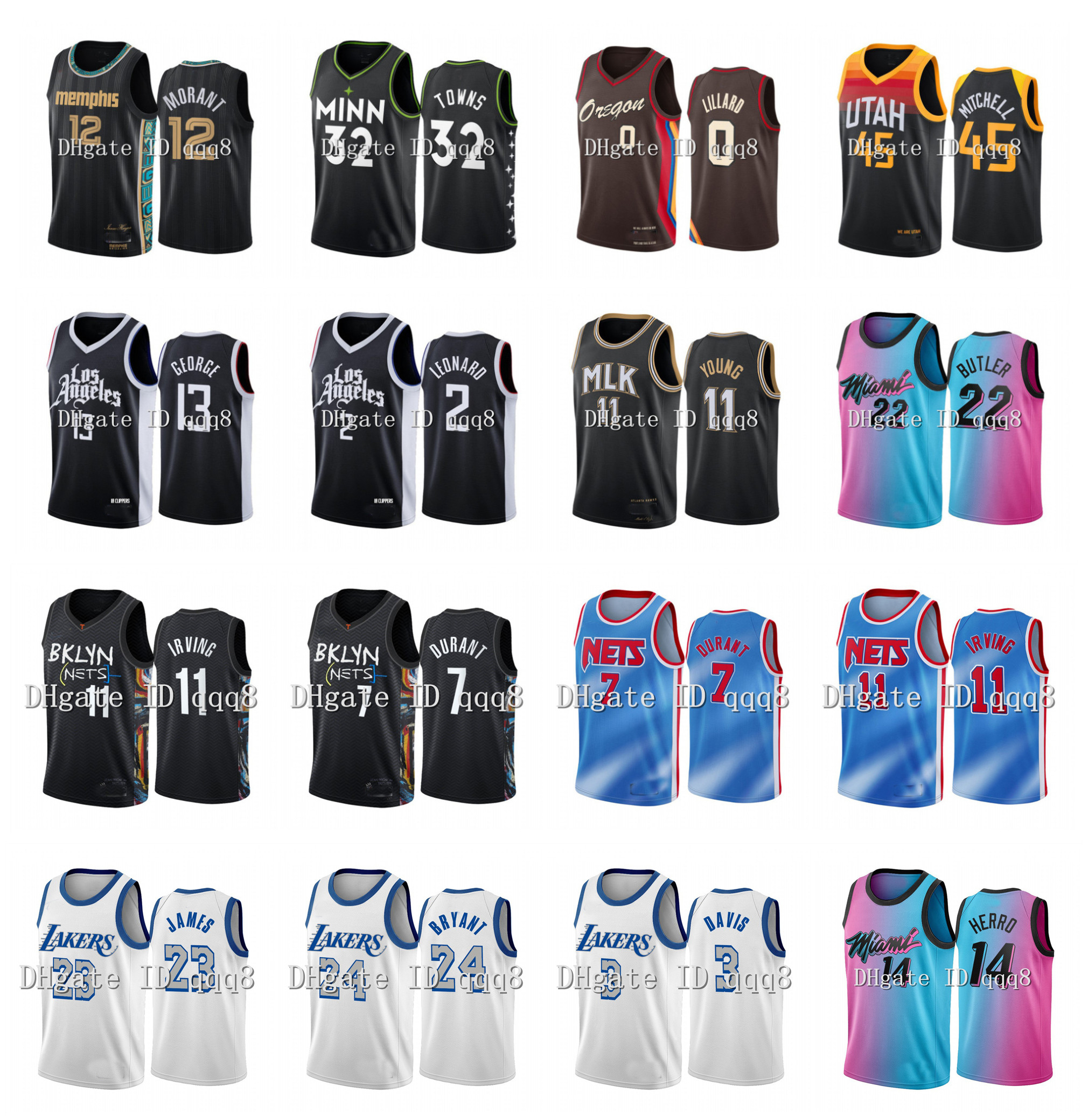 2021 Kawhi NCAA 2 Leonard Jerseys 14 Herro Paul 13 George Donovan 45 Mitchell 32 Towns Damian 0 Lillard Zach 8 Lavine Stitched Basketball, As pic
2021 Kawhi NCAA 2 Leonard Jerseys 14 Herro Paul 13 George Donovan 45 Mitchell 32 Towns Damian 0 Lillard Zach 8 Lavine Stitched Basketball, As pic