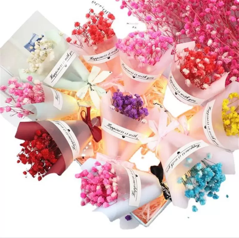 Babysbreath Mini bouquet Valentines Day Gift Dried Artificial Flower Creative Eternal Gypsophila Bouquets Soap Flowers WJY591, Multicolor
Babysbreath Mini bouquet Valentines Day Gift Dried Artificial Flower Creative Eternal Gypsophila Bouquets Soap Flowers WJY591, Multicolor