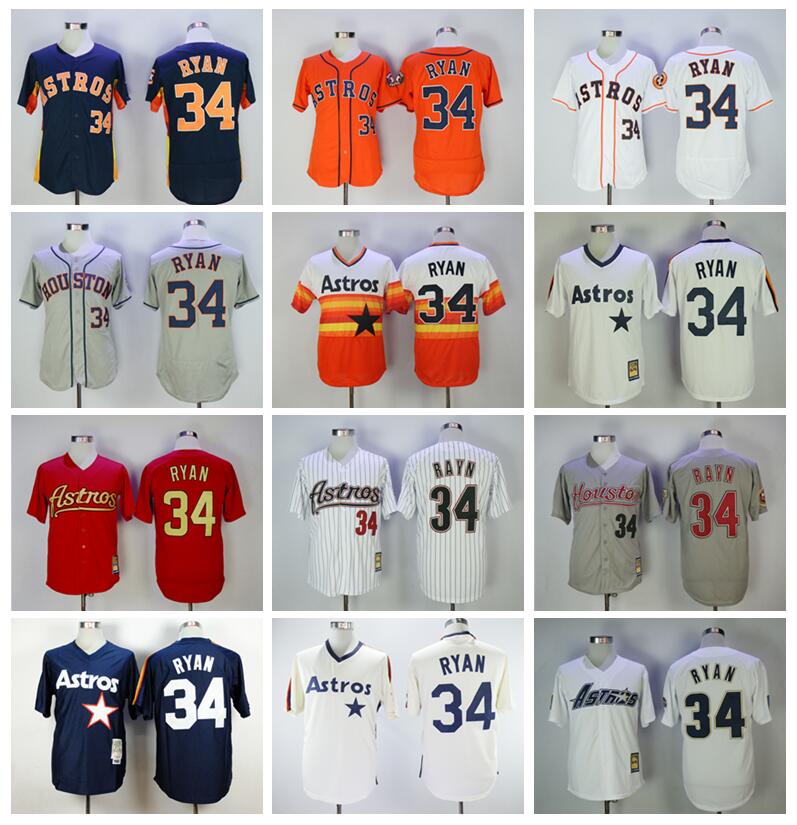 1980 2006 Retire BP Vintage 34 Nolan Ryan Baseball Jersey Men Cool Base Pullover Pinstripe Flexbase Navy Blue Orange White Grey Sewing
1980 2006 Retire BP Vintage 34 Nolan Ryan Baseball Jersey Men Cool Base Pullover Pinstripe Flexbase Navy Blue Orange White Grey Sewing