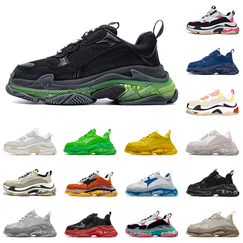 Top Quality Mens Womens Triple S Fsahion Trainers White Black Pink Old Sneaker Combination Soles Boots Sports Casual Shoes Chaussures, C24 36-45
Top Quality Mens Womens Triple S Fsahion Trainers White Black Pink Old Sneaker Combination Soles Boots Sports Casual Shoes Chaussures, C24 36-45