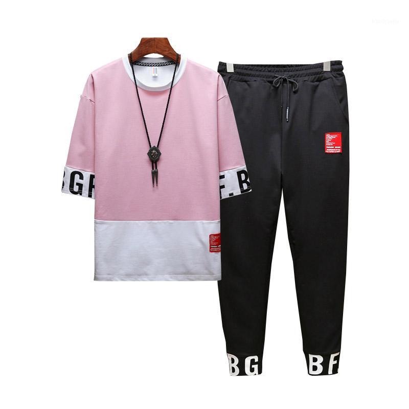 2020 New Summer Men Sportswear Sets Short Sleeve T-shirts+pants 2 pieces Running Sets Men Hip Hop Casual Loose Tracksuit1, Red 2
2020 New Summer Men Sportswear Sets Short Sleeve T-shirts+pants 2 pieces Running Sets Men Hip Hop Casual Loose Tracksuit1, Red 2