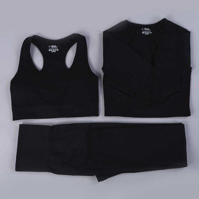 Women Seamless Yoga Set Fitness Sports Suits Gym Clothing Long Sleeve Crop Top Shirts High Waist Running Leggings Workout Pants, Brapantsblue
Women Seamless Yoga Set Fitness Sports Suits Gym Clothing Long Sleeve Crop Top Shirts High Waist Running Leggings Workout Pants, Brapantsblue