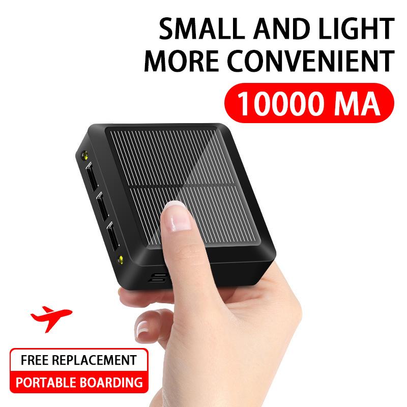 Camping Lamp Solar Mobile Power Supply 10000 MAh Large Capacity Charging Treasure Mini Compact Portable Tent Lamp
Camping Lamp Solar Mobile Power Supply 10000 MAh Large Capacity Charging Treasure Mini Compact Portable Tent Lamp