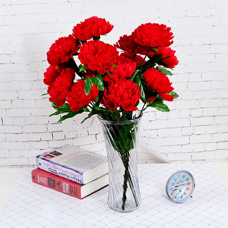 57cm Simulation large 8 heads peony Bouquet fake flowers garland farmhouse decor country decor silk flower wall wedding wreath, Pink
57cm Simulation large 8 heads peony Bouquet fake flowers garland farmhouse decor country decor silk flower wall wedding wreath, Pink