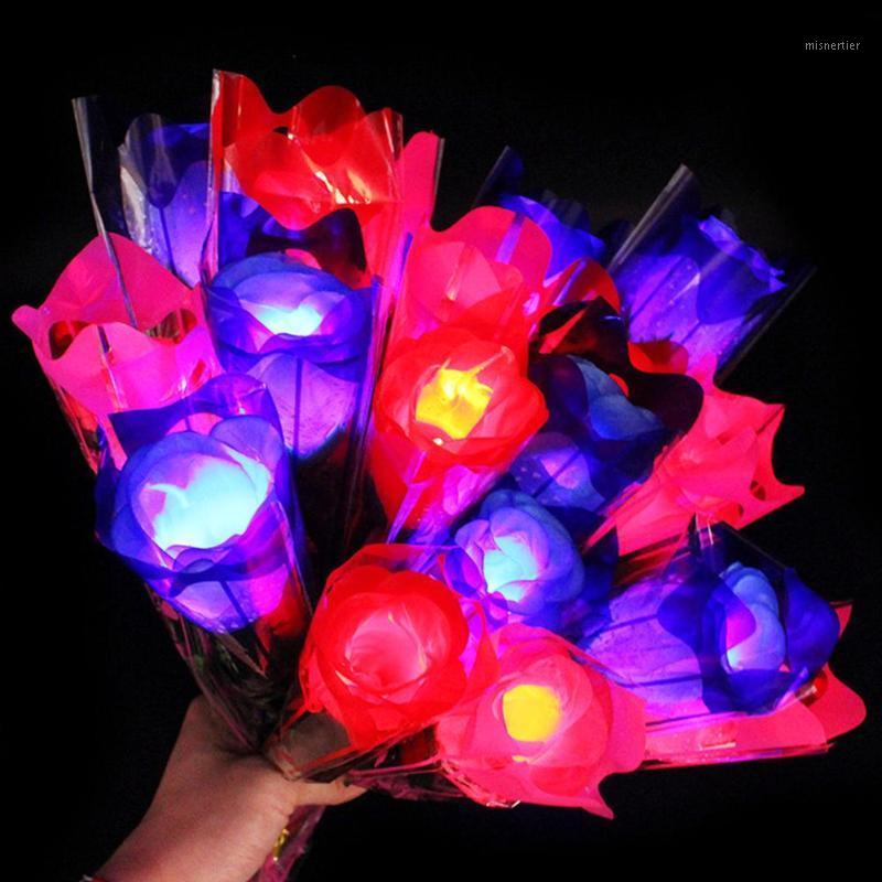 1Pc Glow in Dark LED Light Artificial Realistic Practical Pretty Multifunctional Rose Flower Girl Romantic Gift Holiday Toy1, Blue
1Pc Glow in Dark LED Light Artificial Realistic Practical Pretty Multifunctional Rose Flower Girl Romantic Gift Holiday Toy1, Blue
