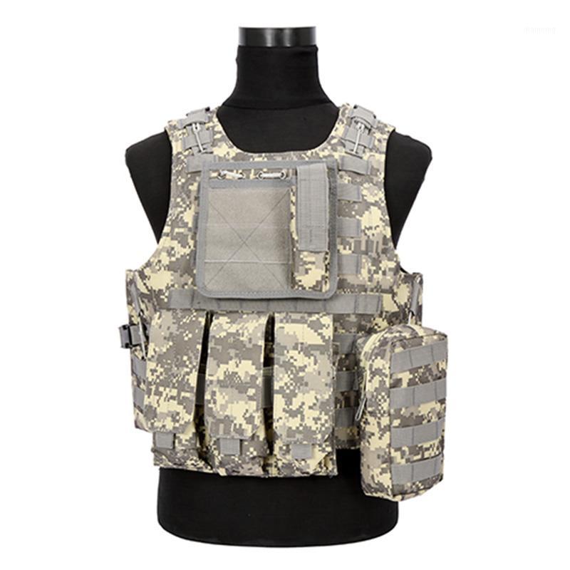 Camouflage Hunting Tactical Vest Wargame Body Molle Armor Hunting Vest CS Outdoor Jungle Equipment 5 Colors1, As the picture show
Camouflage Hunting Tactical Vest Wargame Body Molle Armor Hunting Vest CS Outdoor Jungle Equipment 5 Colors1, As the picture show