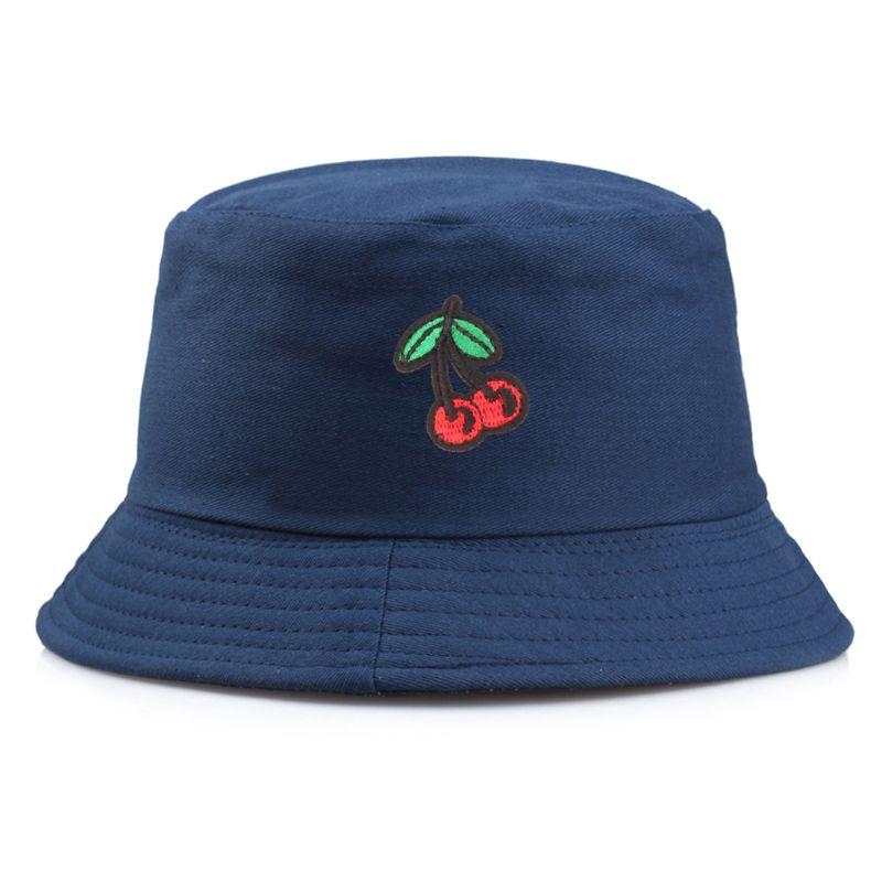 Fresh Style Women Men Cotton Bucket Hat Cute Cherry Fruit Embroidery Wide Brim Sunscreen Packable Panama Fisherman Cap, Sb
Fresh Style Women Men Cotton Bucket Hat Cute Cherry Fruit Embroidery Wide Brim Sunscreen Packable Panama Fisherman Cap, Sb