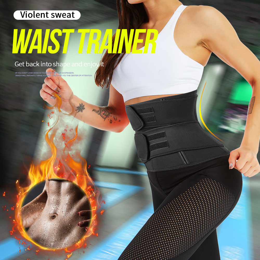 Waist Trainer Neoprene Body Shaper Belt Women Slimming Sheath Belly Reducing Shaper Tummy Sweat Shapewear Workout Shaper Corset CX200714