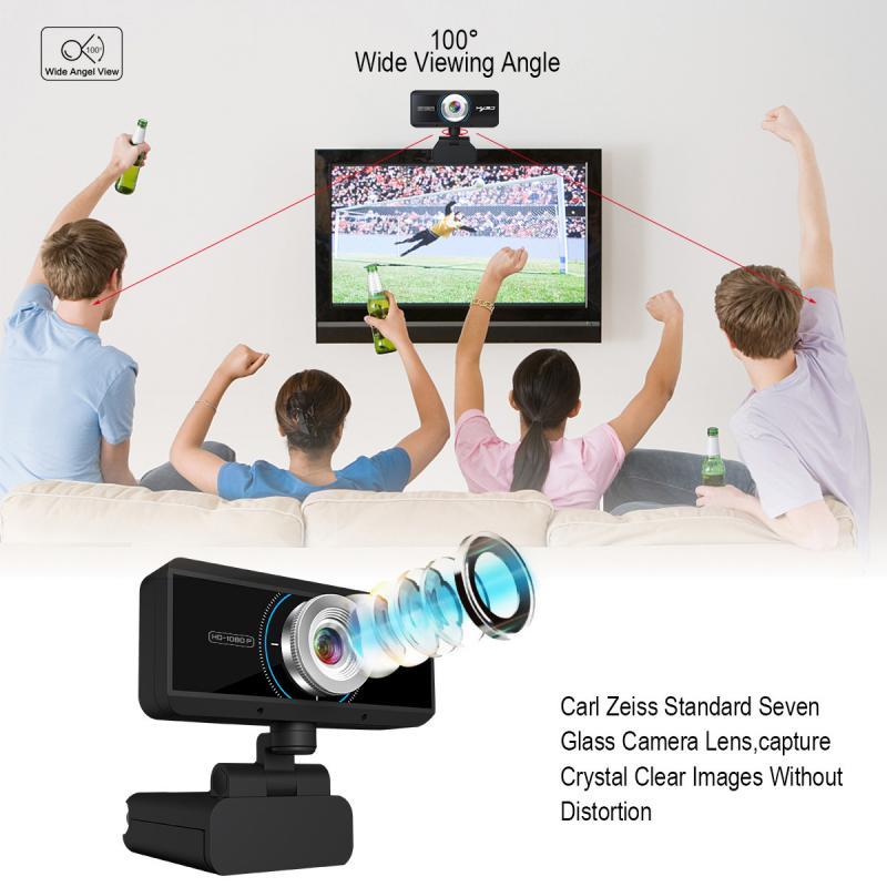 1080P Manual Focus Computer Web Cam Head 360 Degree Rotatable Video Conferencing Camera Webcast Live Webcams
1080P Manual Focus Computer Web Cam Head 360 Degree Rotatable Video Conferencing Camera Webcast Live Webcams