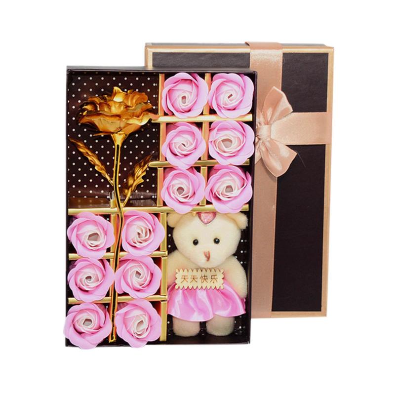 Rose Bath Body Flower Valentine's Day Scented Soap Flower Gift Rose Box Wedding Festival Gift Floral Soap Artificial Flowers, Blue
Rose Bath Body Flower Valentine's Day Scented Soap Flower Gift Rose Box Wedding Festival Gift Floral Soap Artificial Flowers, Blue