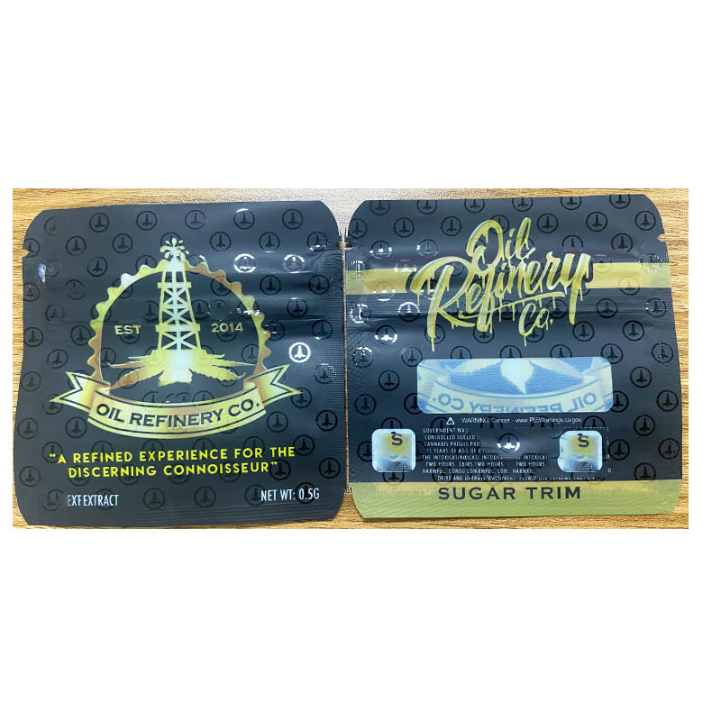 Wax concentrate packaging OIL REFINERY CO. extract shatter packaging 0.5g holographic packaging
Wax concentrate packaging OIL REFINERY CO. extract shatter packaging 0.5g holographic packaging