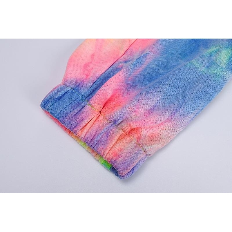 Summer Women'S Pants Sweatpants For Women TieDye Aesthetic Track Pants Streetwear Women Joggers Lose Weight Sweatpants Women 201113