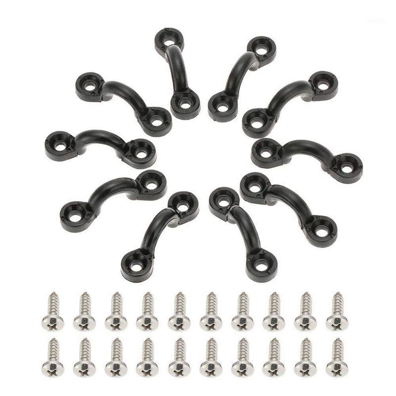 Newest 10pcs Fitness Accessories Nylon Bungee Deck Loops Tie Down Pad Eye With 20 Screws For Boat Kayak Deck Rigging Kit1
Newest 10pcs Fitness Accessories Nylon Bungee Deck Loops Tie Down Pad Eye With 20 Screws For Boat Kayak Deck Rigging Kit1