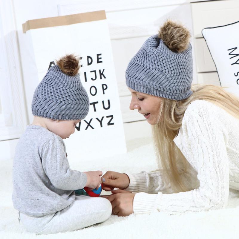 Boys & Girls & Mom Baby Hat Set With Pompom Knitted Winter Warm 5 Colors Available Baby Cap Family Matching Newborn Hat Hot1, White
Boys & Girls & Mom Baby Hat Set With Pompom Knitted Winter Warm 5 Colors Available Baby Cap Family Matching Newborn Hat Hot1, White
