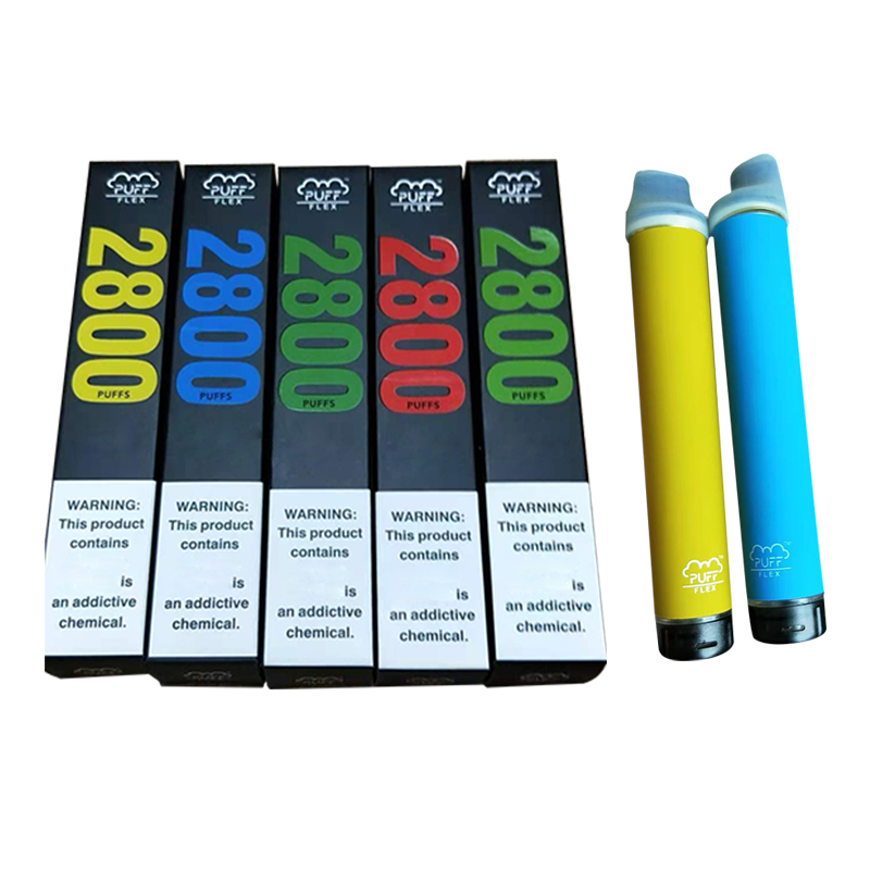 Original Puff Flex Disposable Device E cigarettes Vape Kits 2800 Puffs 1500mAh Battery 10ml Prefilled Cartridges PuffBar bar Vapes Pen
Original Puff Flex Disposable Device E cigarettes Vape Kits 2800 Puffs 1500mAh Battery 10ml Prefilled Cartridges PuffBar bar Vapes Pen