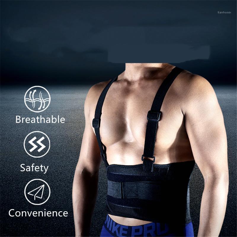 Waist Protecter Lumbar Brace Support Belt with Suspender for Gym Weightlifting Dumbbells Training and Football Basketball Sports1, Black
Waist Protecter Lumbar Brace Support Belt with Suspender for Gym Weightlifting Dumbbells Training and Football Basketball Sports1, Black