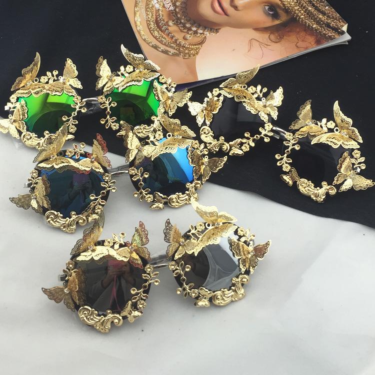 Fashion Brand Design 2020 Round Inlaid Butterfly Women Sunglasses Handmade Custom Party Sunglasses with Box NX
Fashion Brand Design 2020 Round Inlaid Butterfly Women Sunglasses Handmade Custom Party Sunglasses with Box NX