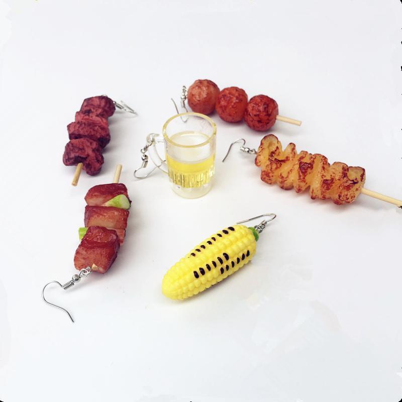 Creative Beer Barbecue Asymmetrical Dangle Earrings Resin Summer Vacation Beach Earrings for Woman Unique Jewelry Gift1
Creative Beer Barbecue Asymmetrical Dangle Earrings Resin Summer Vacation Beach Earrings for Woman Unique Jewelry Gift1