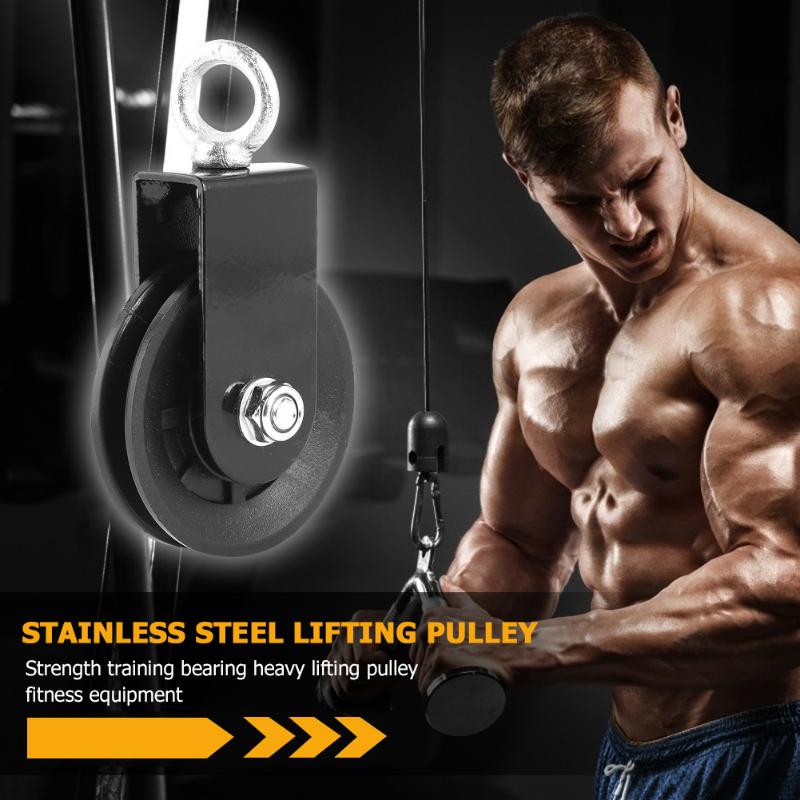 Mute Fitness Lifting Pulley Training Workout Equipment Bearing Heavy Strength for Effective Working-out Accessories
Mute Fitness Lifting Pulley Training Workout Equipment Bearing Heavy Strength for Effective Working-out Accessories