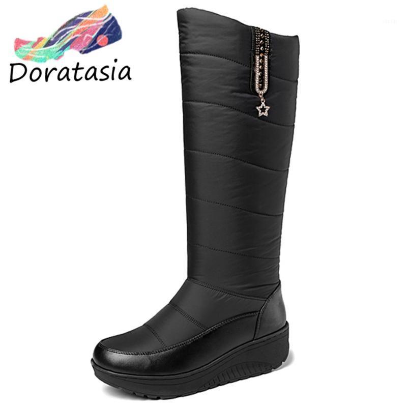 DORATASIA Christmas Women Waterproof Shoes Metal Design Warm Hot Brand Boots Women Winter Zipper Snowboots1, Black
DORATASIA Christmas Women Waterproof Shoes Metal Design Warm Hot Brand Boots Women Winter Zipper Snowboots1, Black