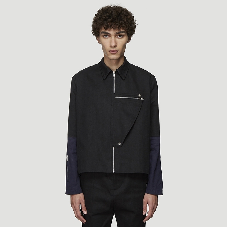 2021 S-6xl!! Men's Jacket Splicing Simple Two-color Autumn Winter New Trend in Urban Fashion with QH65, Black
2021 S-6xl!! Men's Jacket Splicing Simple Two-color Autumn Winter New Trend in Urban Fashion with QH65, Black