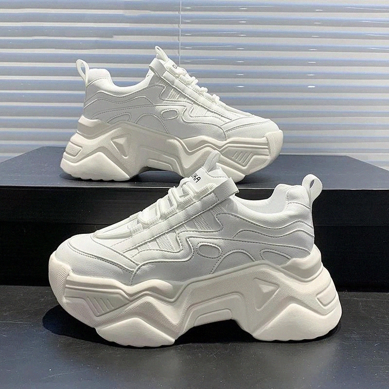2021 New Black Dad Chunky Sneakers Casual Fashion Vulcanized Shoes Woman High Platform Sneakers Lace Up White Women #Bi2T
2021 New Black Dad Chunky Sneakers Casual Fashion Vulcanized Shoes Woman High Platform Sneakers Lace Up White Women #Bi2T