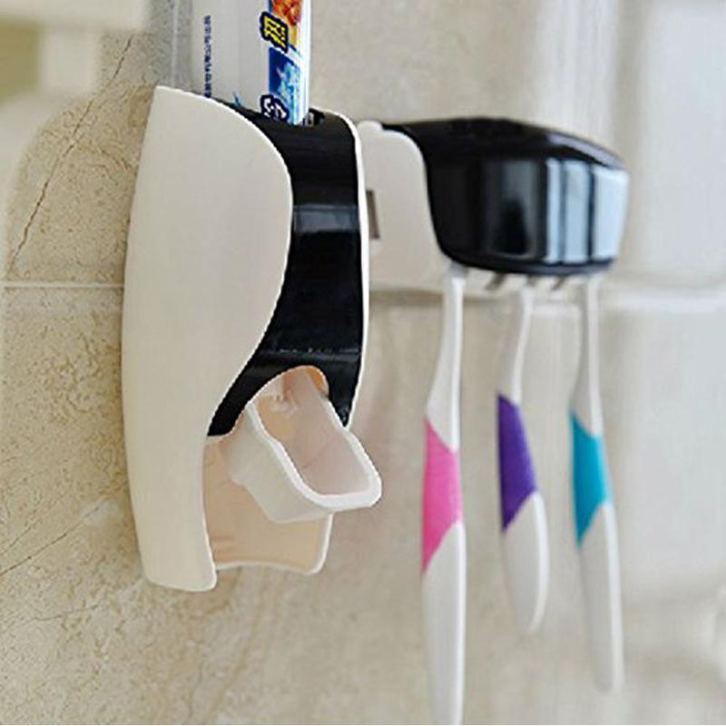 2020 1pcs Creative Automatic Lazy Toothpaste Dispenser Plastic Toothpaste Squeezer 5 Toothbrush Holder for Bathroom Accessories
2020 1pcs Creative Automatic Lazy Toothpaste Dispenser Plastic Toothpaste Squeezer 5 Toothbrush Holder for Bathroom Accessories