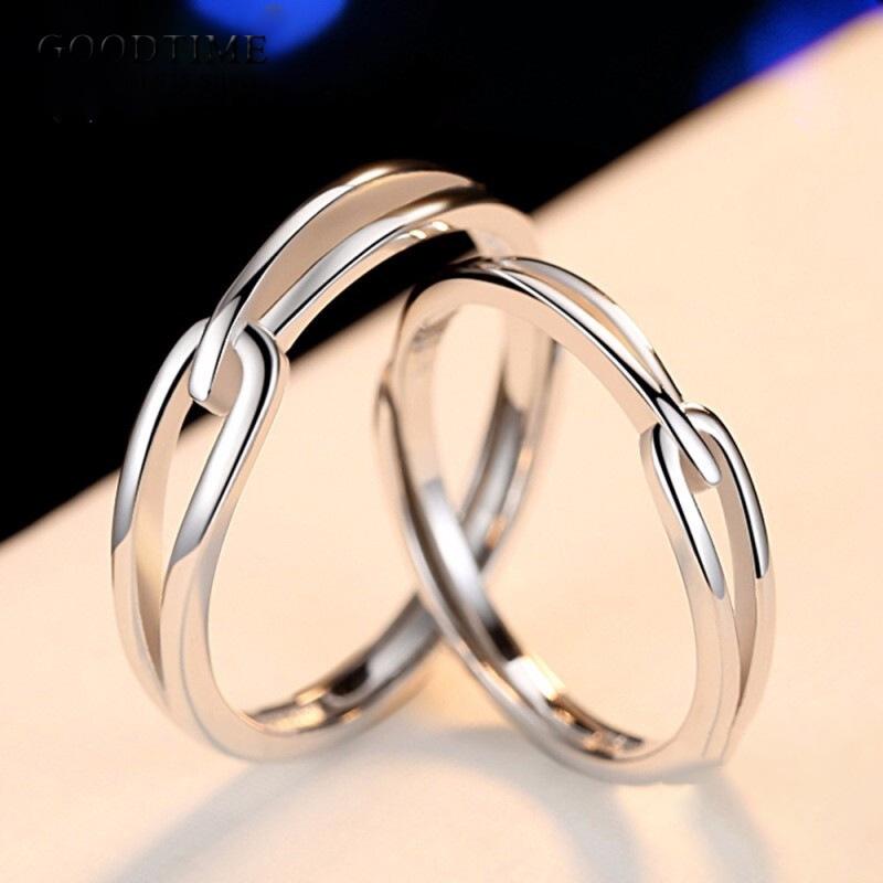 Fashion Couple Rings Pure 925 Sterling Silver Jewelry Lovers Anniversary Rings Silver Accessories Valentine's Gift For Women Men
Fashion Couple Rings Pure 925 Sterling Silver Jewelry Lovers Anniversary Rings Silver Accessories Valentine's Gift For Women Men