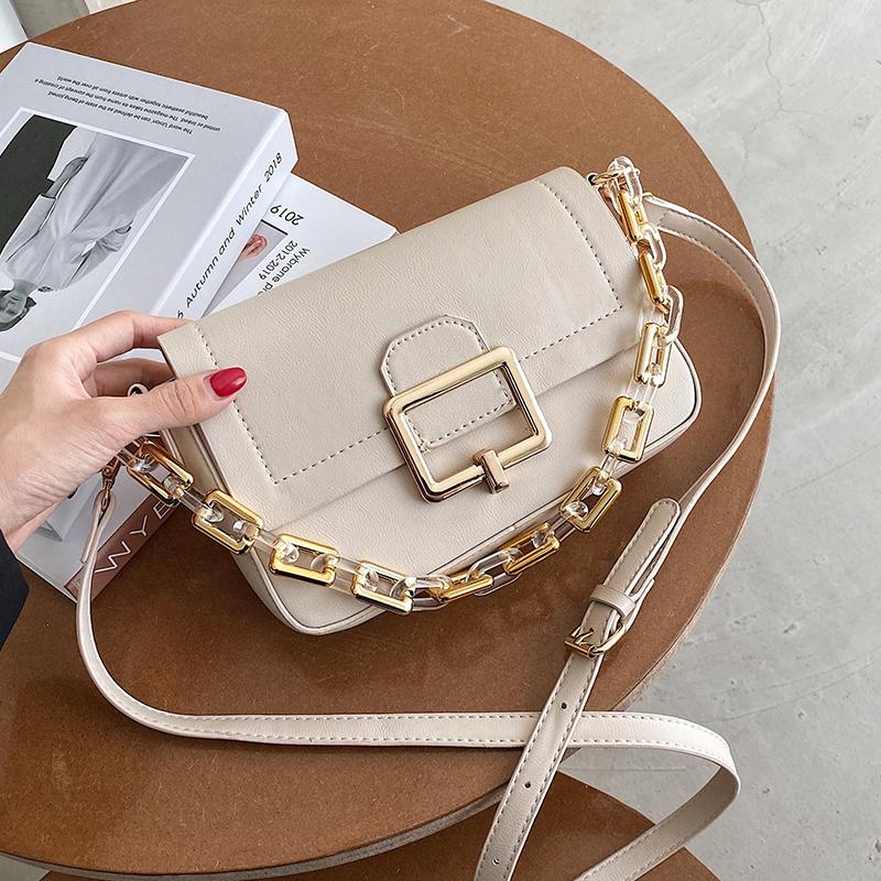 Simple Crossbody Bags for Women 2021 Winter Small Chain Small Bag PU Leather Ladies Designer Shoulder Bags Sac A Main Femme, Beige
Simple Crossbody Bags for Women 2021 Winter Small Chain Small Bag PU Leather Ladies Designer Shoulder Bags Sac A Main Femme, Beige