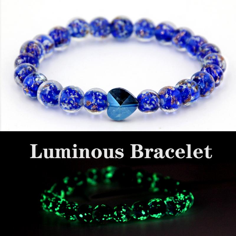 Blue Bracelet luminous,Ladies Bracelet,Elastic Bracelet for women,luminous beads at night,8mm Beaded shiny,Party shine
Blue Bracelet luminous,Ladies Bracelet,Elastic Bracelet for women,luminous beads at night,8mm Beaded shiny,Party shine
