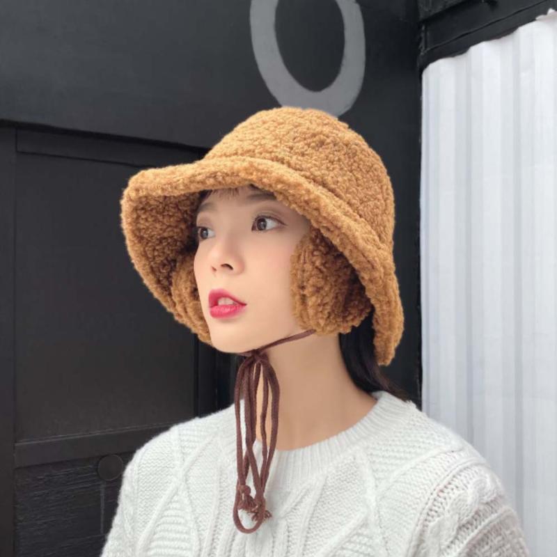 Hat Female Autumn Winter Warm Ear Protection Korean Plush Fisherman Hat Soft Girl Japanese Wild Basin Fashion Student, Black
Hat Female Autumn Winter Warm Ear Protection Korean Plush Fisherman Hat Soft Girl Japanese Wild Basin Fashion Student, Black