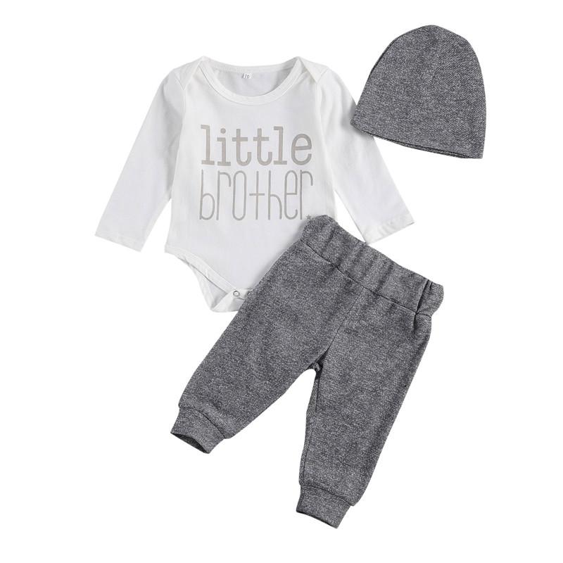 Clothing Sets 0-18M Born Kid Baby Boy Clothes Set Bodysuit Body Top Pant Suit Cute Sweet Soft Cotton Home Wear Lovely Outfit, White
Clothing Sets 0-18M Born Kid Baby Boy Clothes Set Bodysuit Body Top Pant Suit Cute Sweet Soft Cotton Home Wear Lovely Outfit, White