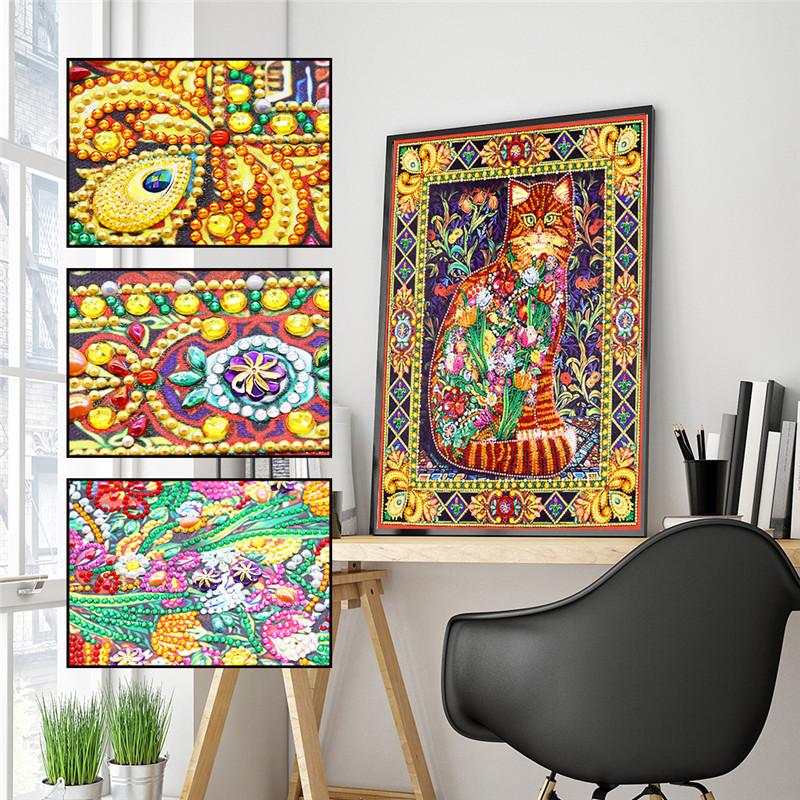 Paintings DIY Diamond Painting Alien Flower Cat 5D Embroidery Mosaic Decorative Sticker
Paintings DIY Diamond Painting Alien Flower Cat 5D Embroidery Mosaic Decorative Sticker