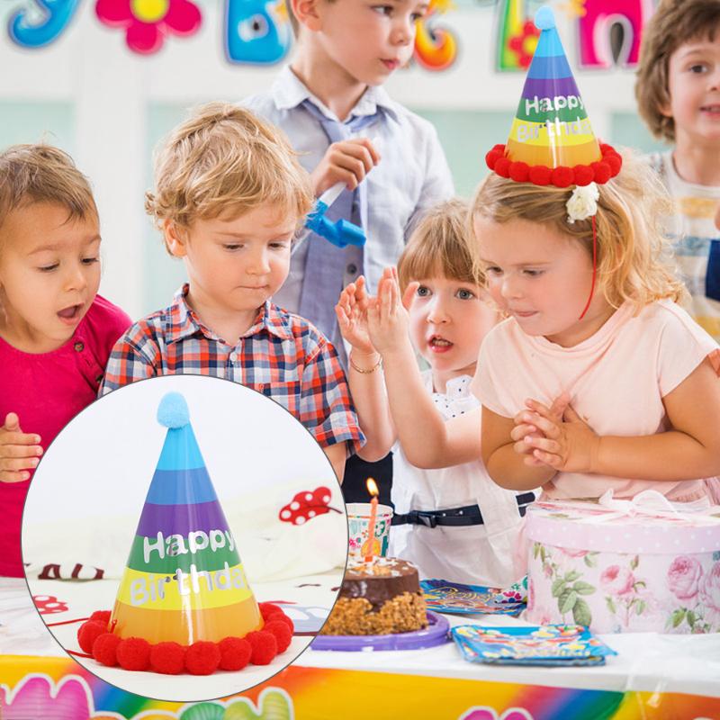 1pc Birthday Party Hat Baby Children Birthday Hat Festival Decoration Wear Multi-Color Christmas Halloween Party Pointed Cap
1pc Birthday Party Hat Baby Children Birthday Hat Festival Decoration Wear Multi-Color Christmas Halloween Party Pointed Cap