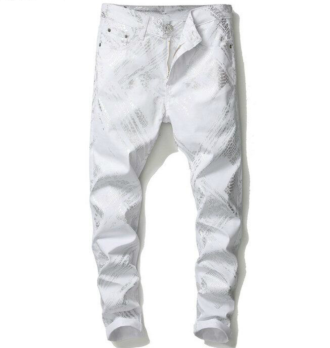 21SS Men's France brand Designers Jeans Distressed Ripped Slim Fit Motorcycle Biker Denim pants Mens Leisure fashion high quality Jeans B2A, White
21SS Men's France brand Designers Jeans Distressed Ripped Slim Fit Motorcycle Biker Denim pants Mens Leisure fashion high quality Jeans B2A, White
