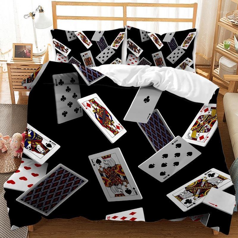 Bedding Set Fashion Magic Solitaire Pattern Print Duvet Cover Set with Pillowcase Home Textiles Comforter Microfiber for Kids 3D1, Style-02
Bedding Set Fashion Magic Solitaire Pattern Print Duvet Cover Set with Pillowcase Home Textiles Comforter Microfiber for Kids 3D1, Style-02