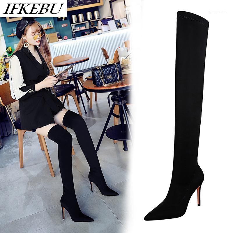 Over the Knee Boots Women Sexy High Heels Shoes Socks Boot Fashion Pointed Toe Thigh High Boots Black Zapatos De Mujer1
Over the Knee Boots Women Sexy High Heels Shoes Socks Boot Fashion Pointed Toe Thigh High Boots Black Zapatos De Mujer1